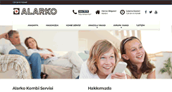 Desktop Screenshot of alarkokombiservisim.com