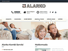 Tablet Screenshot of alarkokombiservisim.com